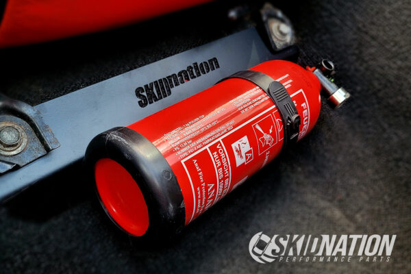 SkidNation MX-5 Fire Extinguisher Bracket - Installed