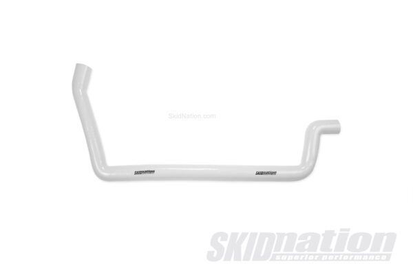 Mazda MX-5 SkidNation reroute silicone hose white