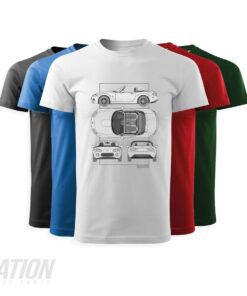 SkidNation MX-5 NC Blueprint T-shirts