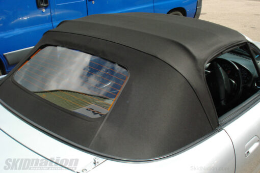 MX-5 Miata vinyl soft top glass window