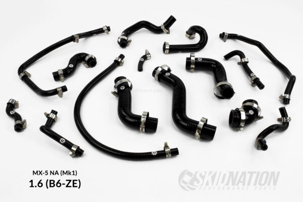 Mazda MX-5 NA 1.6 Coolant Hose Set Black