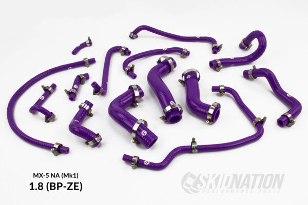 Mazda MX-5 NA 1.8 Coolant Hose Set Purple