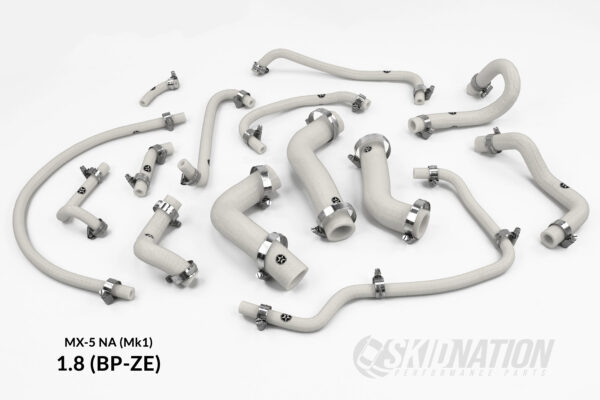 Mazda MX-5 NA 1.8 Coolant Hose Set White