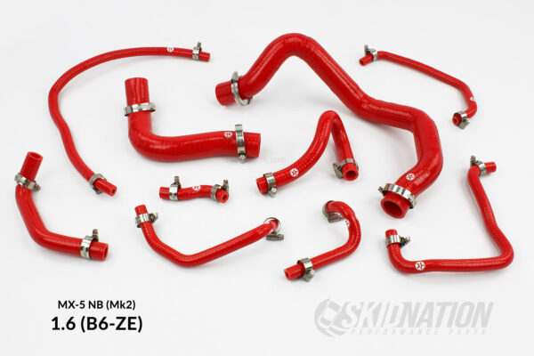 Mazda MX-5 NB 1.6 Coolant Hose Set Red