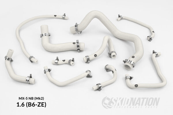 Mazda MX-5 NB 1.6 Coolant Hose Set White