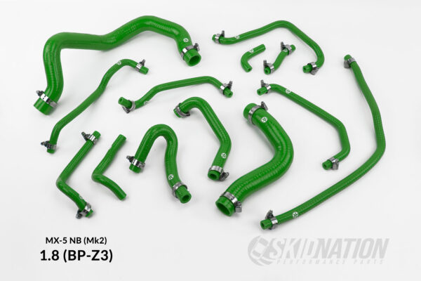 Mazda MX-5 NB 1.8 Coolant Hose Set Green