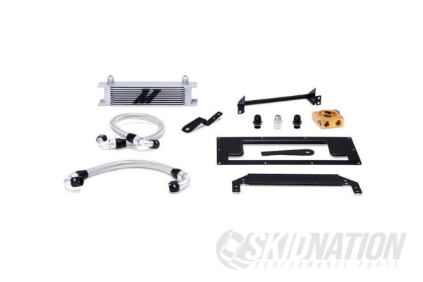 MX-5 NB Mishimoto Thermostatic Oil Cooler Kit 99-05 silver