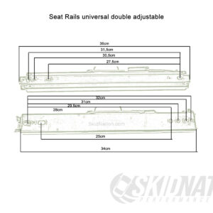 Universal Seat Rails - schematic