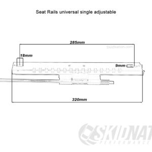 Universal Seat Rails - Schematic