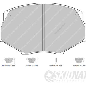 MX-5 Ferodo DS3000 Performance Brake Pads