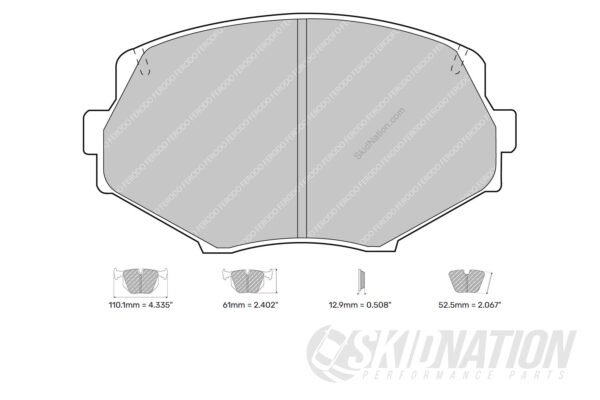 MX-5 Ferodo DS3000 Performance Brake Pads