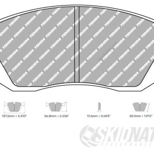 BRZ/GT86 Ferodo DS2500 Performance Brake Pads