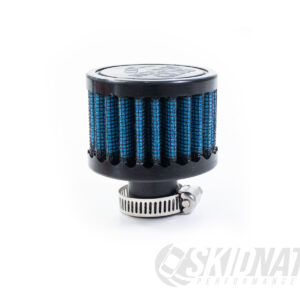 SkidNation MX-5 Crankcase Breather Filter Blue