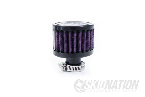 SkidNation MX-5 Crankcase Breather Filter Purple