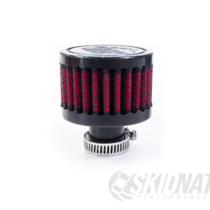 SkidNation MX-5 Crankcase Breather Filter Red