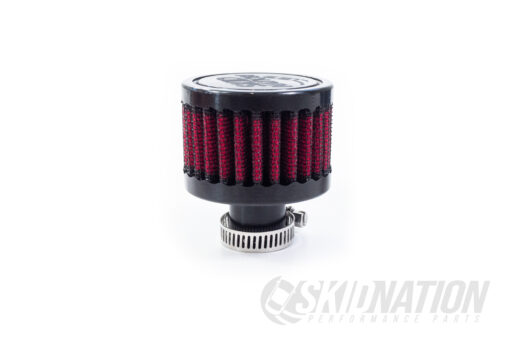 SkidNation MX-5 Crankcase Breather Filter Red