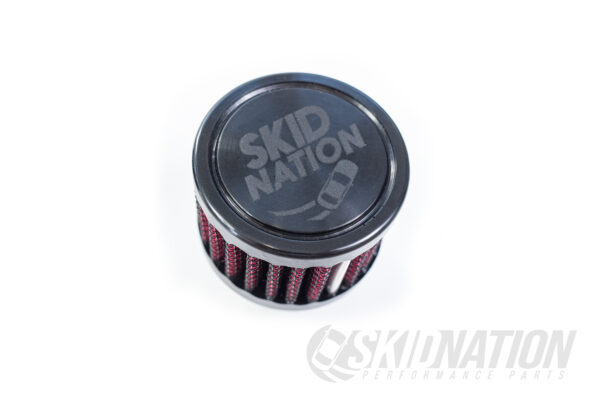 SkidNation MX-5 Crankcase Breather Filter Logo