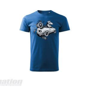 SkidNation Unicorn T-shirt Blue