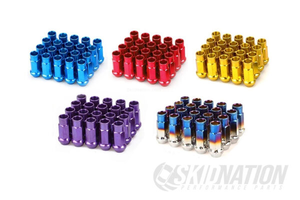 Extended Lug Nuts M12x1.5 Colours