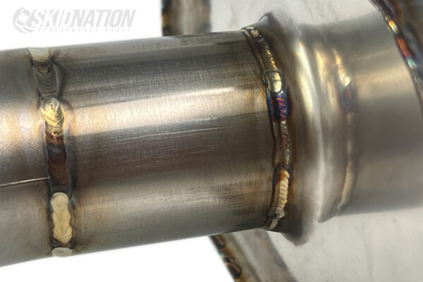 MX-5 NB Stainless Steel Cat-Back Exhaust Weld Detail