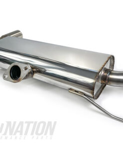 MX-5 NC Stainless Steel Back Box - Street Version - Underside