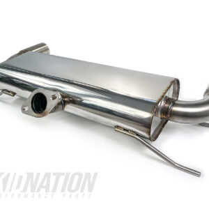 MX-5 NC Stainless Steel Back Box - Street Version - Underside