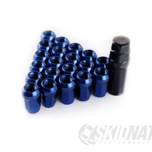 Blue Wheel Lug Nuts from High-Quality Steel M12x1.5