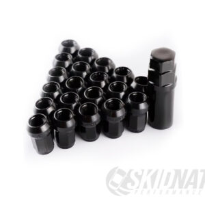 Black Wheel Lug Nuts from High-Quality Steel M12x1.5