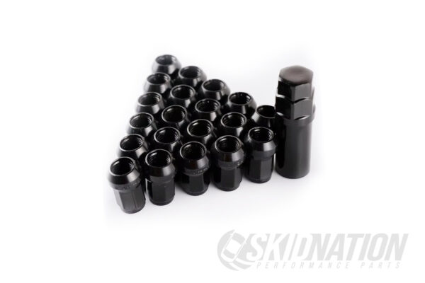 Black Wheel Lug Nuts from High-Quality Steel M12x1.5