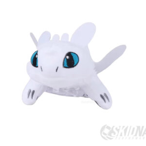 Exterior Mounted Stuffed Dragon - White