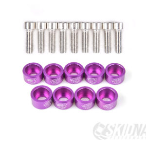 Fastener Washers M8 high-rise - Purple