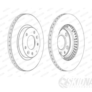 MX-5 NC Ferodo Front Brake Disc 290 mm