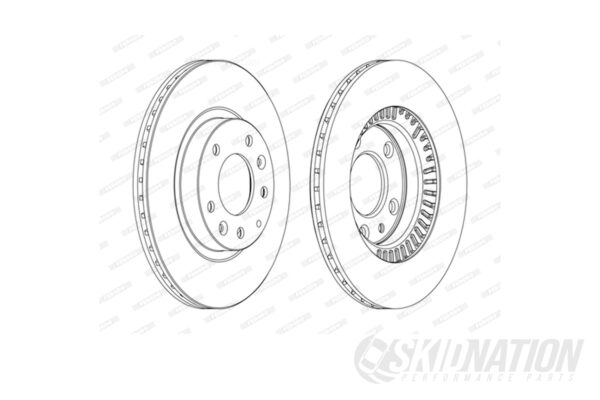 MX-5 NC Ferodo Front Brake Disc 290 mm