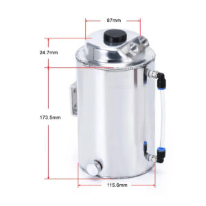 Oil Catch Tank XL - Dimensions