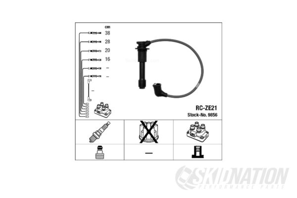 MX-5 NGK Ignition Leads NA/NB non VVT