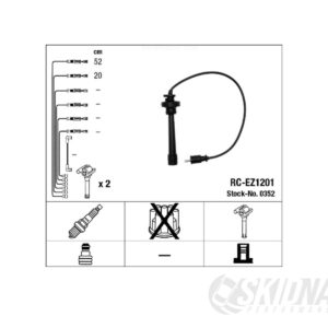 MX-5 NGK Ignition Leads NB 1.8 VVT