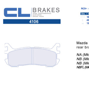 4106RC5+ / RC6 CL Brakes Mazda MX-5 Miata