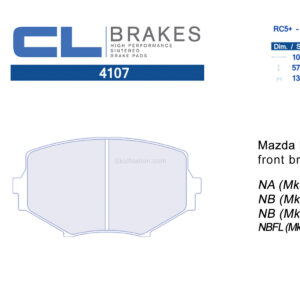 4107RC5+ / RC6 CL Brakes Mazda MX-5 Miata