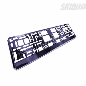 Licence plate frame purple metallic SkidNation