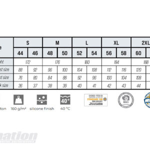 MX-5 SkidNation blueprint T-shirts size chart