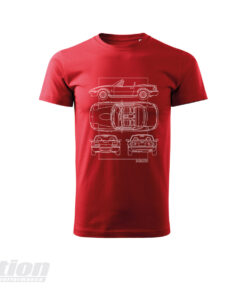 MX-5 NA SkidNation T-shirt blueprint red