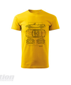 MX-5 NA SkidNation T-shirt blueprint yellow
