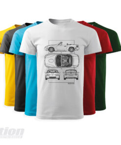 MX-5 NB SkidNation blueprint T-shirts