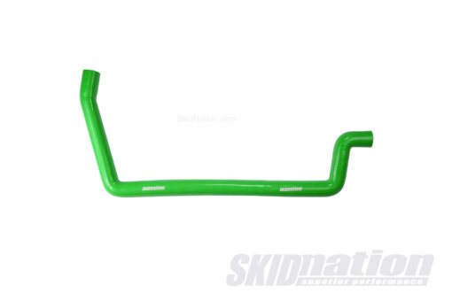 Mazda MX-5 SkidNation reroute silicone hose green