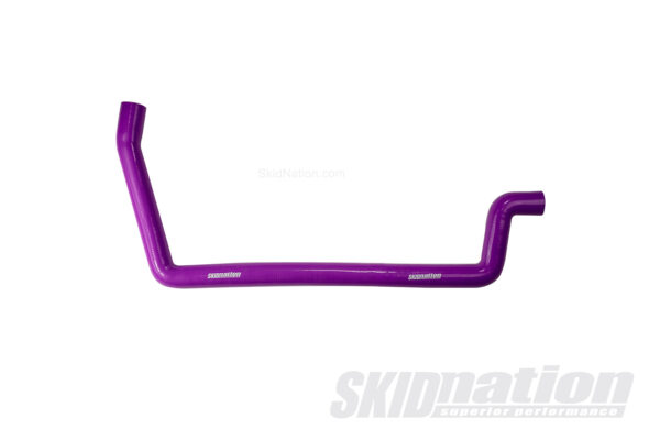 Mazda MX-5 SkidNation reroute silicone hose purple