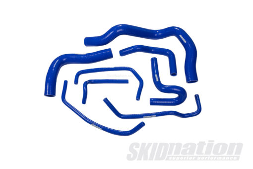 Mazda MX-5 SkidNation silicon cooling hose set blue
