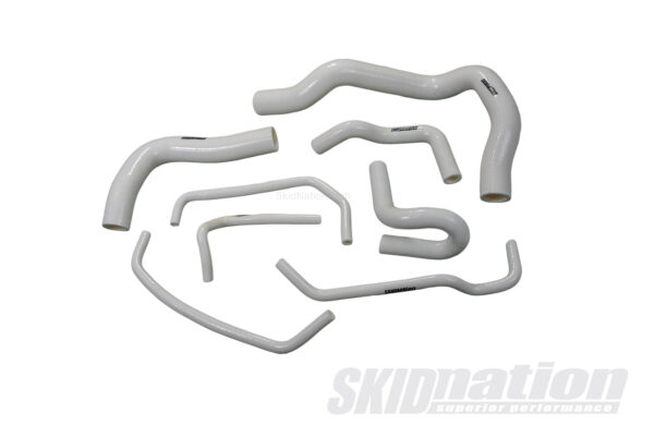 Mazda MX-5 SkidNation silicon cooling hose set white