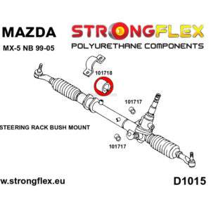 Mazda MX-5 miata steering rack bushing 1