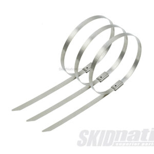 Mazda MX-5 stainless steel cable exhaust tape zip ties 1