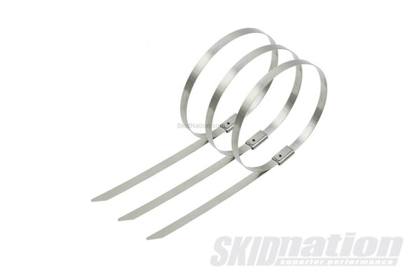 Mazda MX-5 stainless steel cable exhaust tape zip ties 1